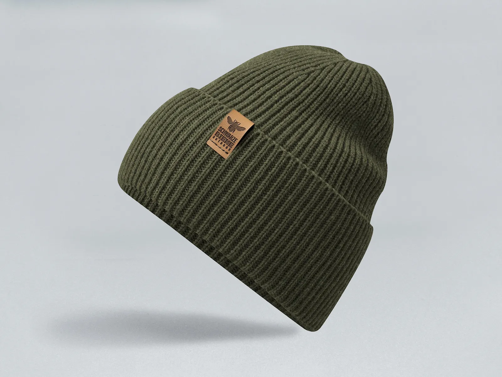 BEANIE - oliv